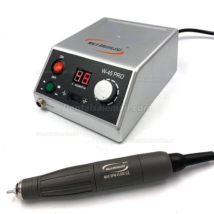 Dental Brushless Micromotor Polisher Polishing Machine+ 45K RPM Handpiece CE